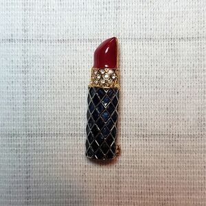 Vintage Lipstick Pin